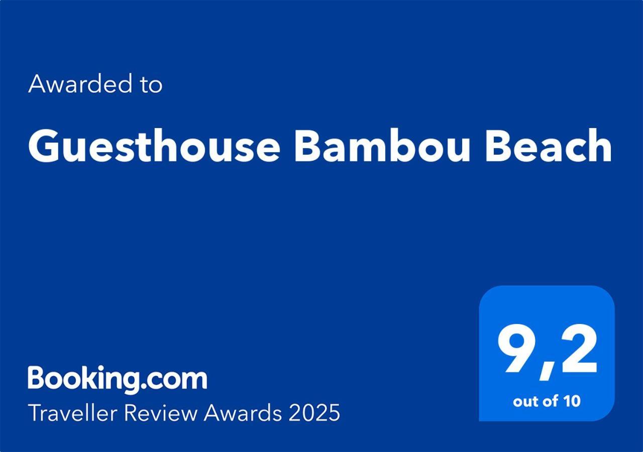 Guesthouse Bambou Beach Grand-Popo Bagian luar foto